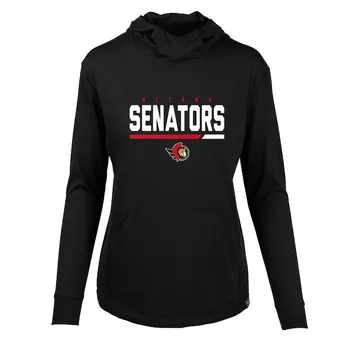Футболка с длинным рукавом Levelwear Ottawa Senators, черный
