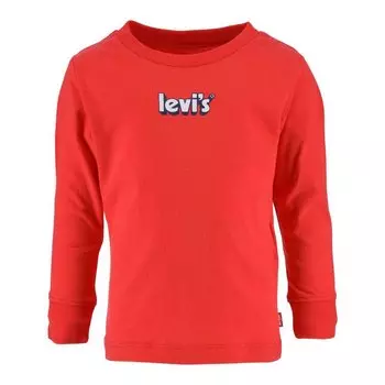 Футболка с длинным рукавом Levis Cozy S, красный