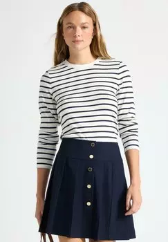 Футболка с длинным рукавом Lindex, белый