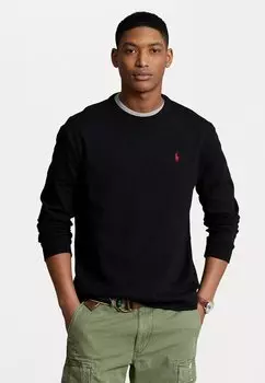 Футболка с длинным рукавом LONG SLEEVE Polo Ralph Lauren, черная
