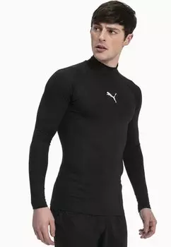 Футболка с длинным рукавом LONG SLEEVE Puma, черная