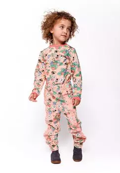 Футболка с длинным рукавом LONG-SLEEVED Smfolk, розовый