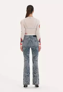 Футболка с длинным рукавом Love Hard Ed Hardy, белая