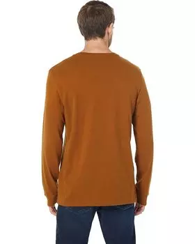 Футболка с длинным рукавом Madewell Relaxed Long Sleeve Tee, цвет Dried Cedar