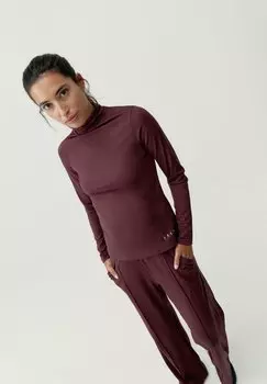 Футболка с длинным рукавом Malik Born Living Yoga, цвет dark cherry