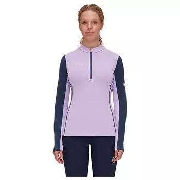 Футболка с длинным рукавом Mammut Aenergy Half Zip, фиолетовый