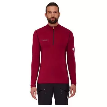 Футболка с длинным рукавом Mammut Aenergy Half Zip, красный