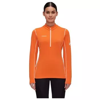 Футболка с длинным рукавом Mammut Aenergy Half Zip, оранжевый