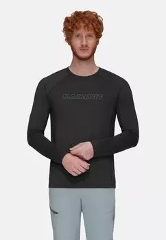 Футболка с длинным рукавом Mammut, черная