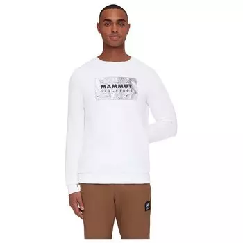 Футболка с длинным рукавом Mammut Core Unexplored Crew Neck, белый