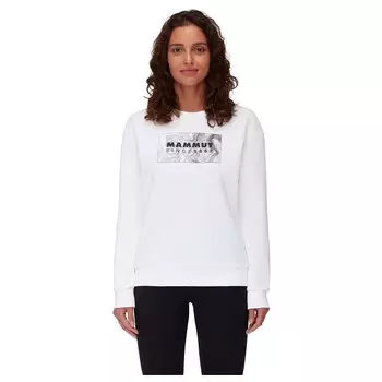 Футболка с длинным рукавом Mammut Core Unexplored Crew Neck, белый