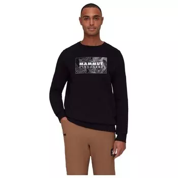 Футболка с длинным рукавом Mammut Core Unexplored Crew Neck, черный