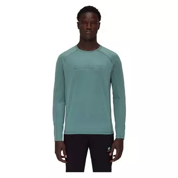 Футболка с длинным рукавом Mammut Selun Fl Sun Logo, зеленый