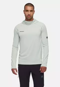 Футболка с длинным рукавом Mammut, зеленый