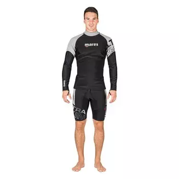 Футболка с длинным рукавом Mares Ultra Skin, черный