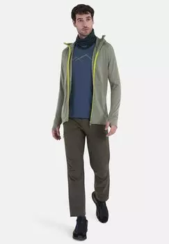 Футболка с длинным рукавом Merino 150 Mid Weight Tech Lite Graphic Icebreaker, небесный