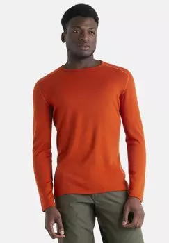 Футболка с длинным рукавом Merino 260 Mid Weight Tech Icebreaker, ЯРКИЙ КРАСНЫЙ