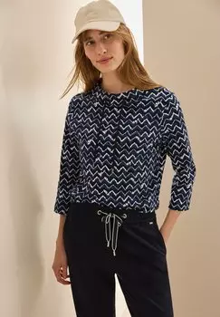 Футболка с длинным рукавом MIT MINIMAL Cecil, сине-зеленый