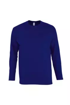 Футболка с длинным рукавом «Монарх» SOL'S, синий