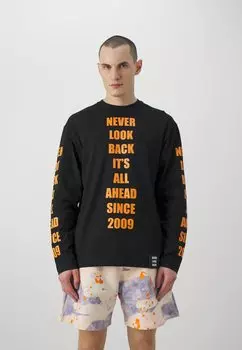 Футболка с длинным рукавом MSGM, черная