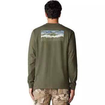 Футболка с длинным рукавом Mt. Whitney Mountain Hardwear, цвет dark pine