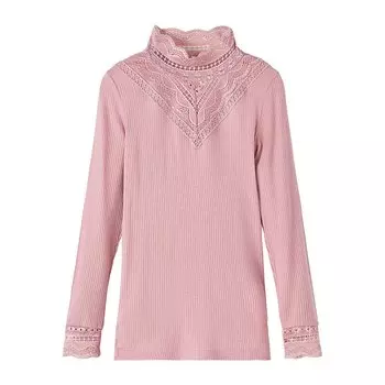 Футболка с длинным рукавом Name It Nuri XSL, розовый