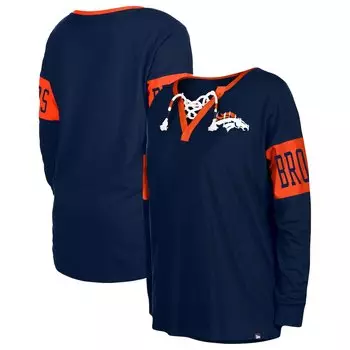 Футболка с длинным рукавом New Era Denver Broncos, нави