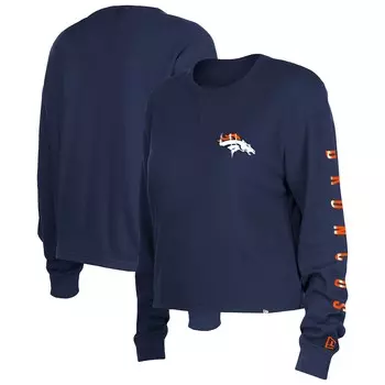 Футболка с длинным рукавом New Era Denver Broncos, нави