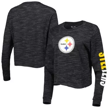 Футболка с длинным рукавом New Era Pittsburgh Steelers, черный
