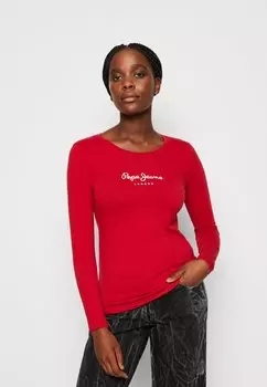 Футболка с длинным рукавом New Virginia Pepe Jeans, цвет winter red