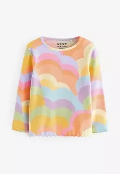 Футболка с длинным рукавом Next, розовый