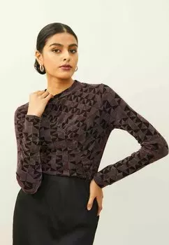 Футболка с длинным рукавом Next, золото