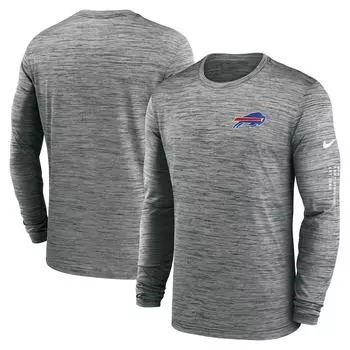 Футболка с длинным рукавом Nike Buffalo Bills, антрацит