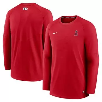 Футболка с длинным рукавом Nike Los Angeles Angels, красный