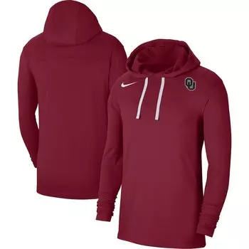 Футболка с длинным рукавом Nike Oklahoma Sooners, малиновый
