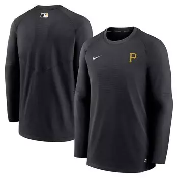 Футболка с длинным рукавом Nike Pittsburgh Pirates, черный