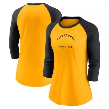 Футболка с длинным рукавом Nike Pittsburgh Pirates, золотой