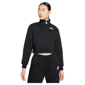 Футболка с длинным рукавом Nike Sportswear Air Fleece, черный