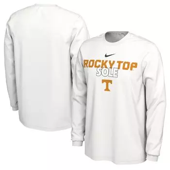 Футболка с длинным рукавом Nike Tennessee Volunteers, белый