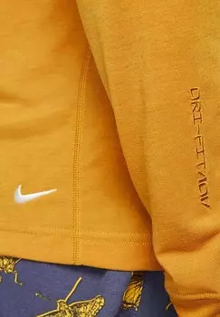 Футболка с длинным рукавом Nike, желтая