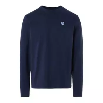 Футболка с длинным рукавом North Sails Logo, синий