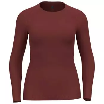 Футболка с длинным рукавом Odlo Crew Neck Active Warm Eco, красный