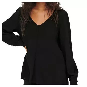 Футболка с длинным рукавом Only Mette Uma, черный