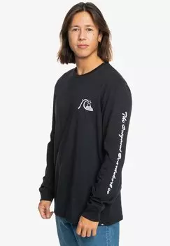 Футболка с длинным рукавом Original Board Co Ls Quiksilver, черный