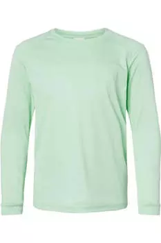 Футболка с длинным рукавом Paragon Youth Long Islander Performance, мятно-зеленый