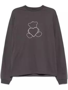 Футболка с длинным рукавом Pearl Bear We11done, серый