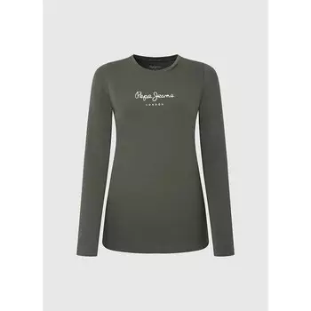 Футболка с длинным рукавом Pepe Jeans New Virginia, зеленый