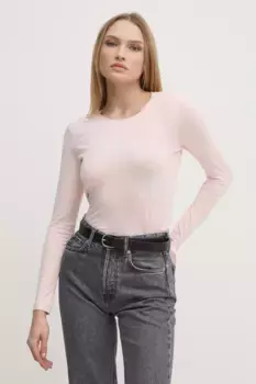 Футболка с длинным рукавом Pepe Jeans, розовый