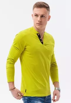 Футболка с длинным рукавом Plain Longsleeve Ombre, желтый