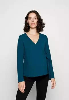 Футболка с длинным рукавом Pmjinda Wrap Top Pieces Maternity, цвет reflecting pond